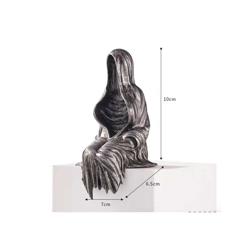 Gothic Black Nightcrawler Mysterious Woman Ornaments