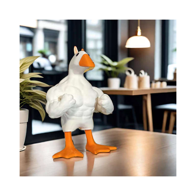 Buff Duck Figurine with magnetic