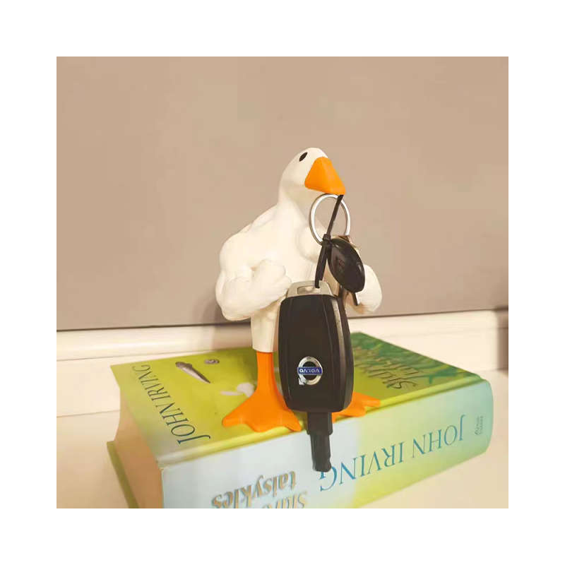 Buff Duck Figurine with magnetic