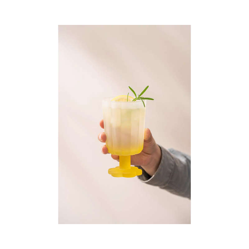 Half bloom Glass - Lemon