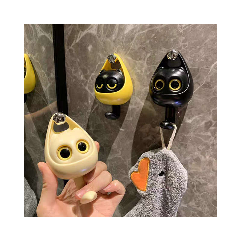 Winking Cat Hook Set of Four