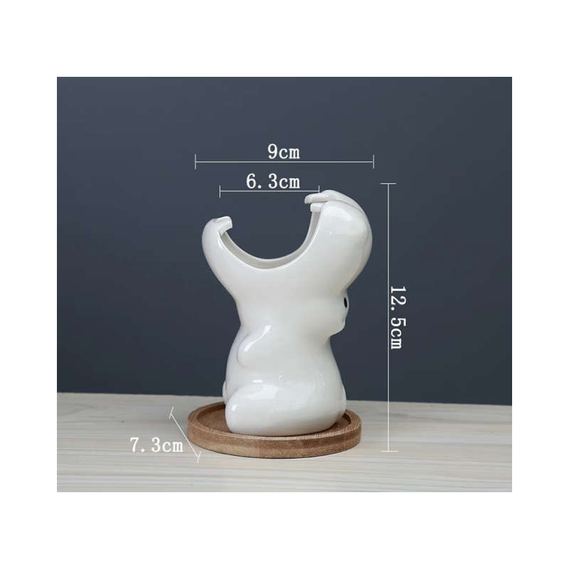Hippopotamus Shaped Succulent Flower Pot