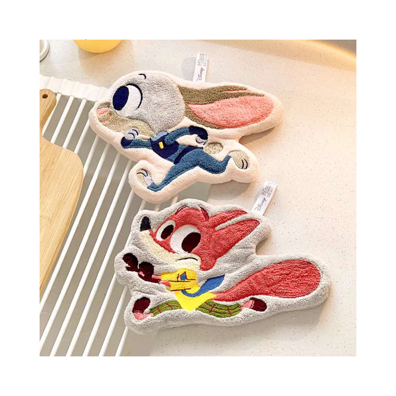 A pair of Nick and Judy Hand Towels