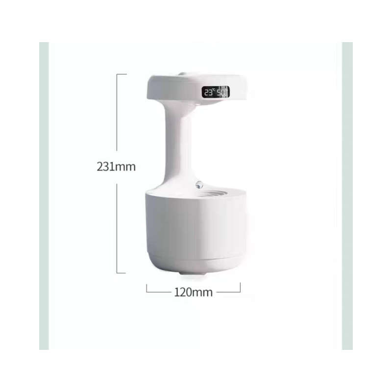 Anti-Gravity Water Droplet Humidifier