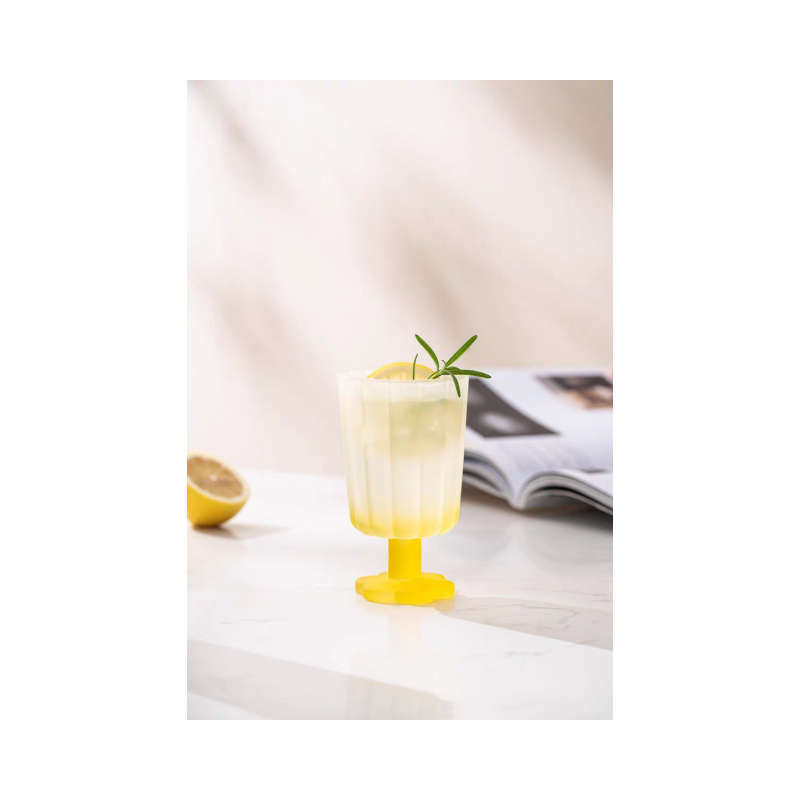 Half bloom Glass - Lemon