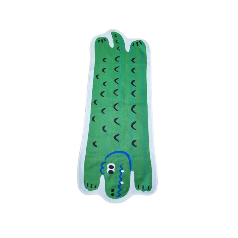 Crocodile pattern summer couch mat