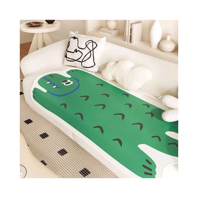 Crocodile pattern summer couch mat