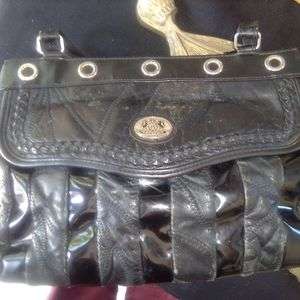 Black Leather Hand Bag