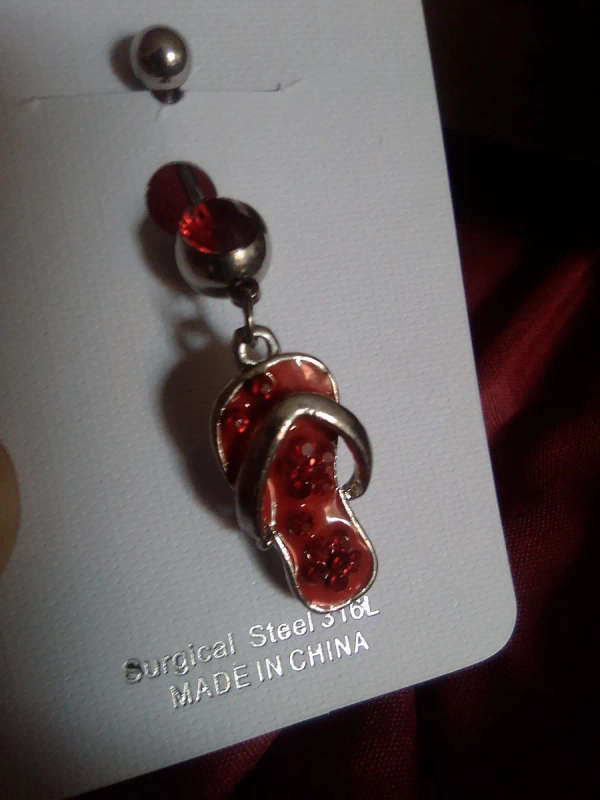 Flip Flop Belly Ring
