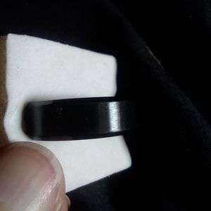 Black Stainless Steel Rings