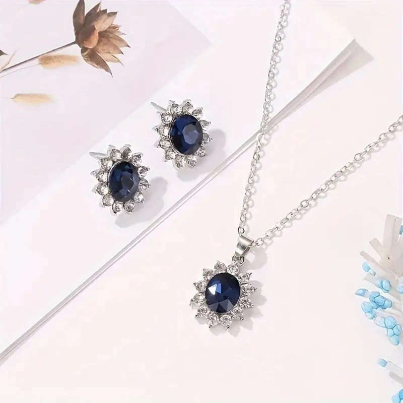 Ocean Blue Jewelry Set