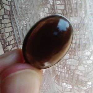 Smokey Quartz Gemstone Silver Pendant