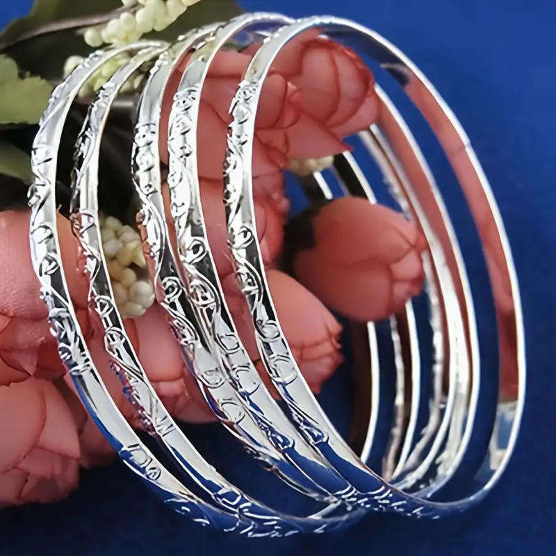 Silver Plated Bangles
