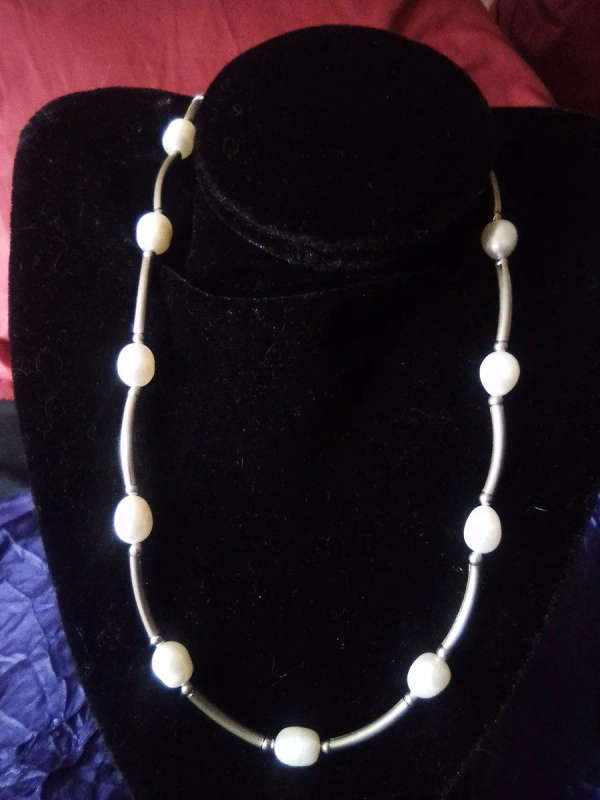White Pearl Necklace
