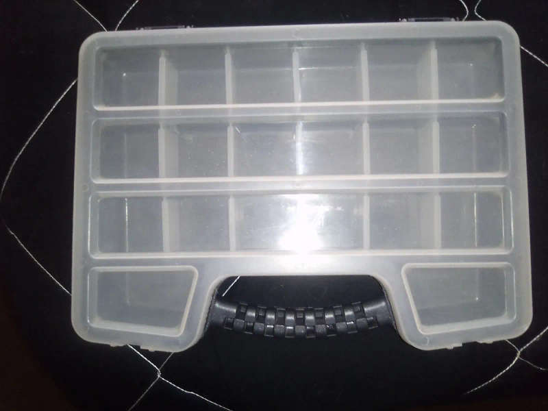 Plastic Organizer Box with Compartments