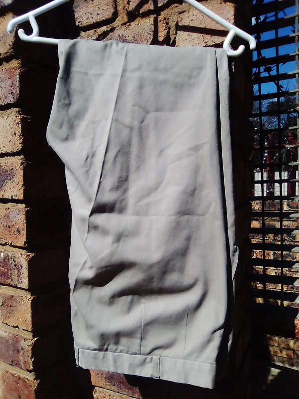 Men's Khaki Trousers - Archer