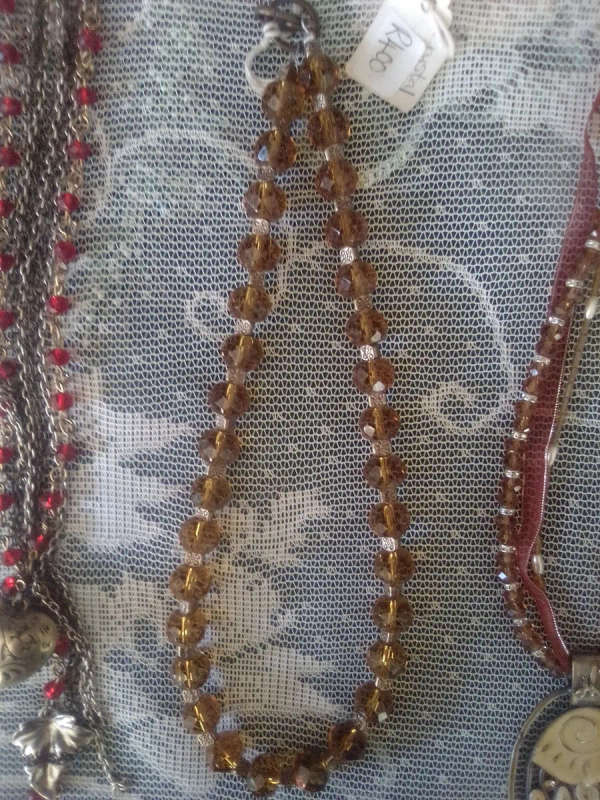 Citrine Crystal Necklace