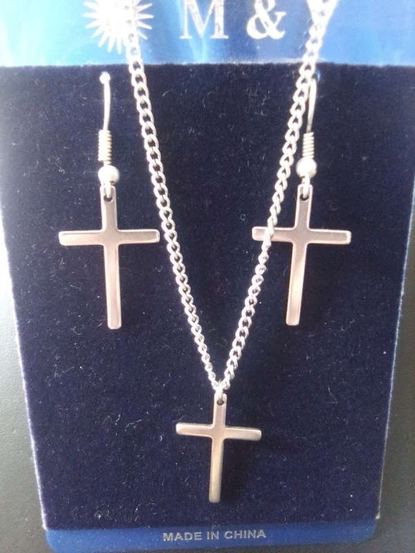 Stainless Steel Cross Set