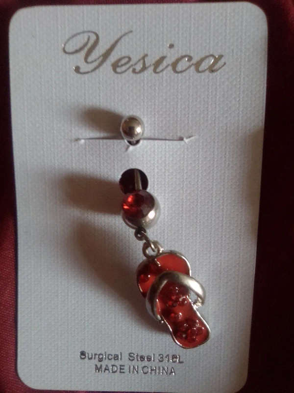 Flip Flop Belly Ring