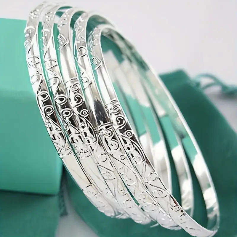 Silver Plated Bangles