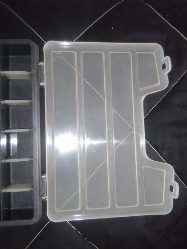 Plastic Organizer Box with Compartments