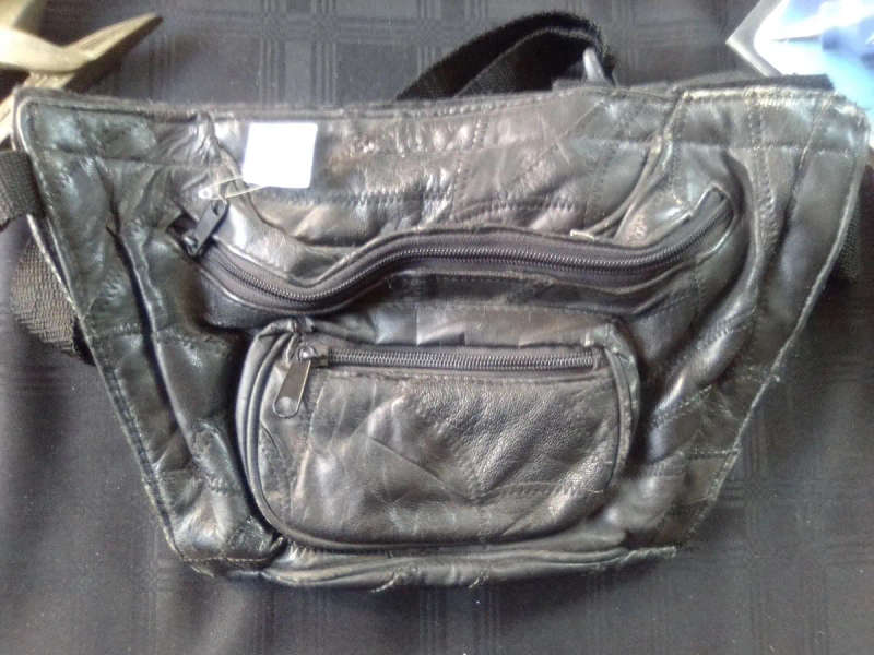 Genuine Leather Gun Pouch