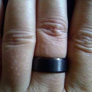 Black Stainless Steel Rings