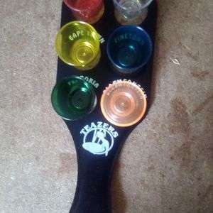 Shooter Glasses For The Naughty And Holder.