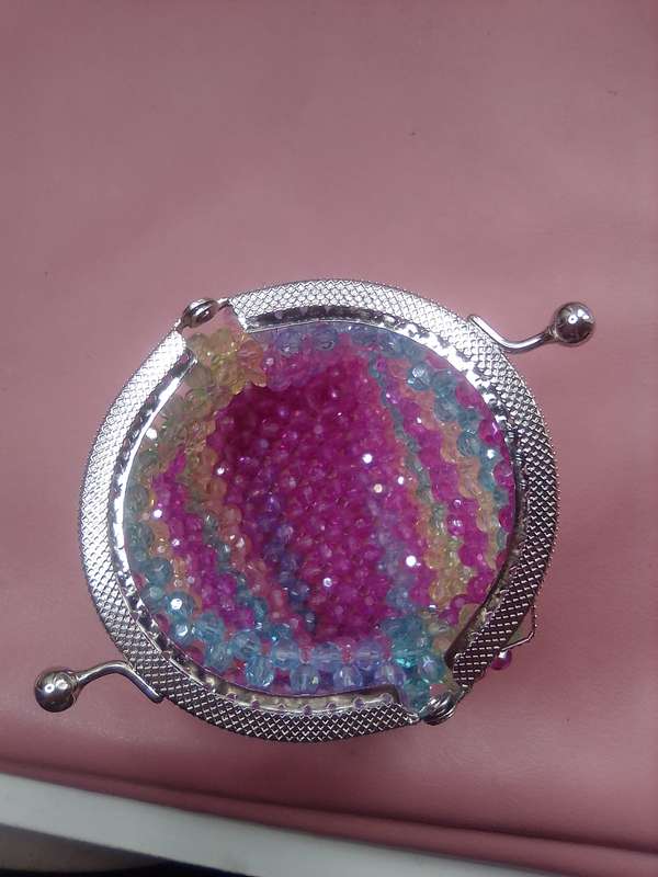 Crystal Glass Coin Purse - Unicorn