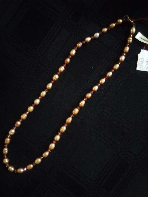 Pearl and Swarovski Necklace