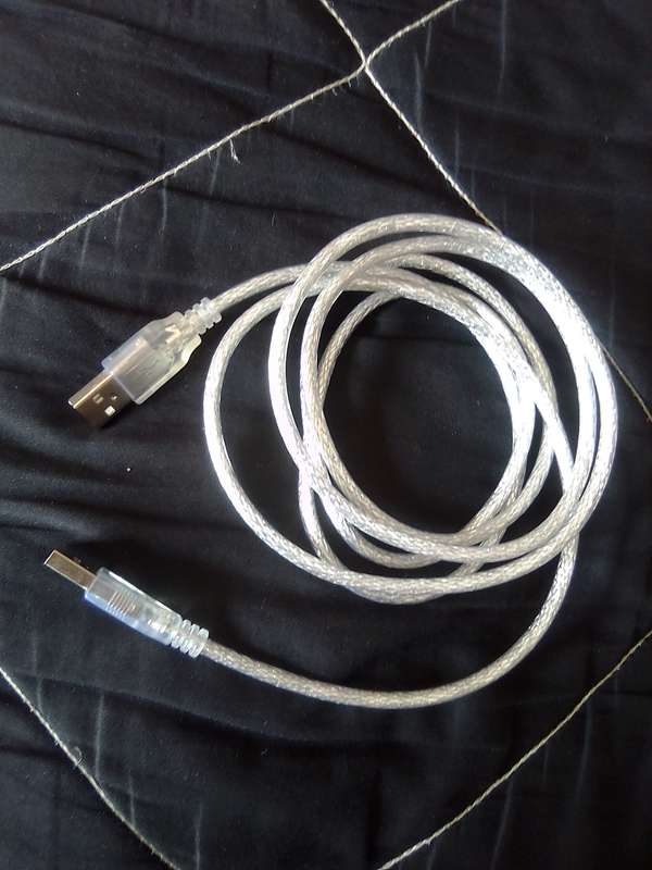 USB Cable - Silver