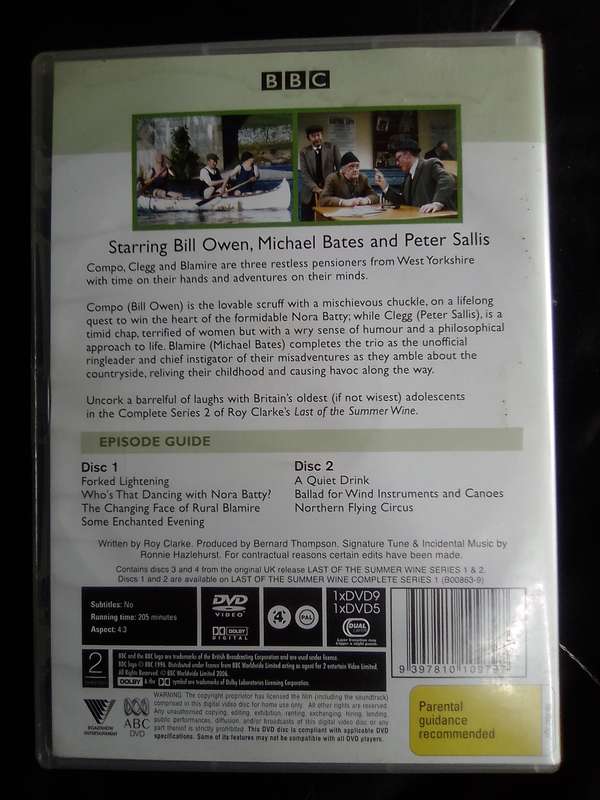 Last Of The Summer Wine, Series 2 DVD