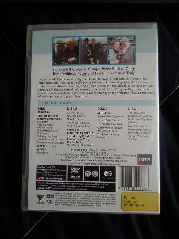 Last Of The Summer Wine Series 19 & 20 DVD