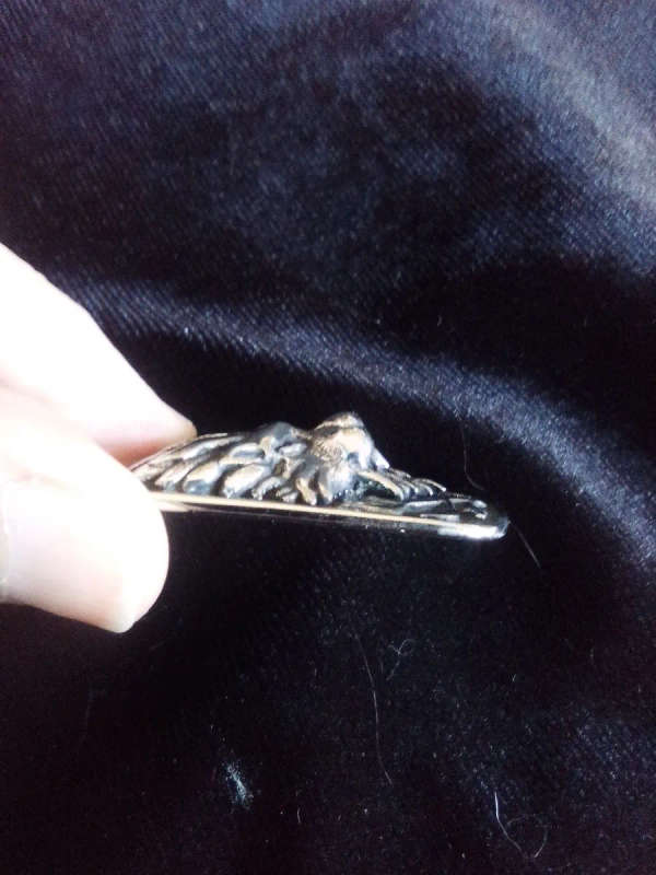 Lion Pendant Necklace Dog Tag