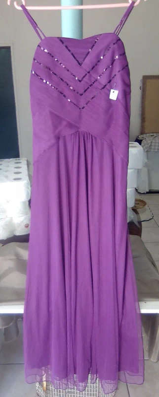 Purple Sequin Dress