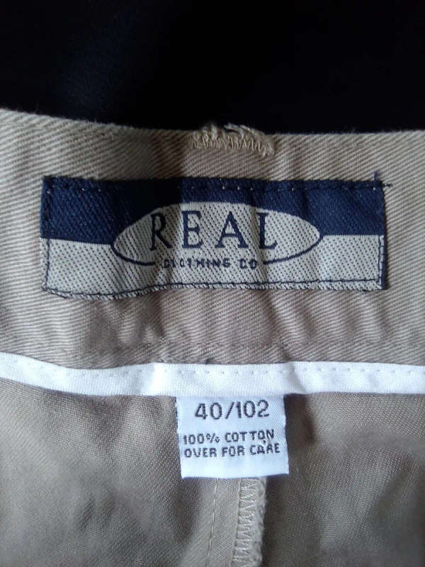 Men's Khaki Trousers - Real