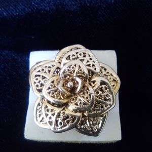 Rose Cuff Ring
