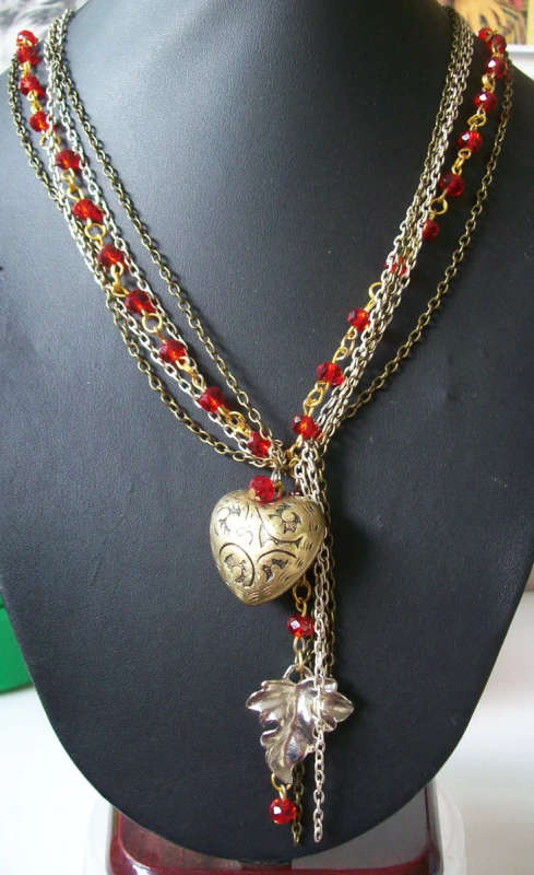 Crystal Heart Necklace