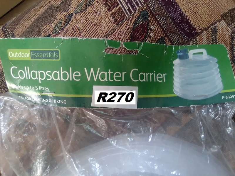 Collapsible Water Carrier 5 Litres