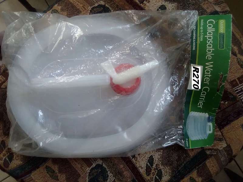 Collapsible Water Carrier 5 Litres