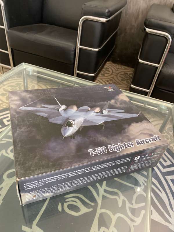 T50 Fighter aircraft in box scale 1/72 die cast model !!!!