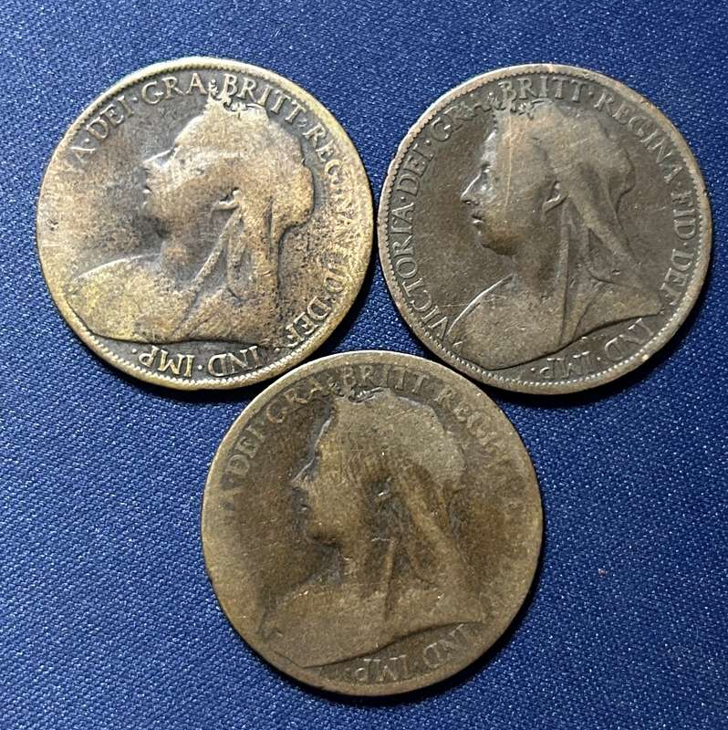 1900 One penny  victoria dei. gra. britt. regina. fid. def. ind. imp