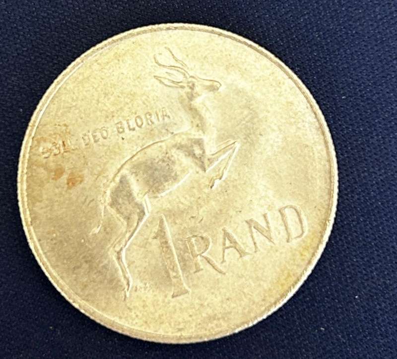 1967 1 Rand silver coin