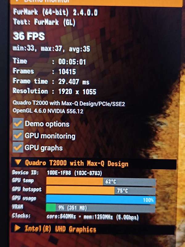 HP Zbook FURY 15 G7 Laptop | i7 10TH GEN  | 64GB RAM | 1TB SSD | 15.6 FHD | 4GB NVIDIA T2000 GPU