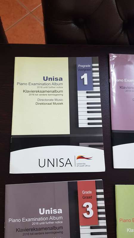 UNISA Piano Examination & Practical Mucisianship Albums & Various Past Exam Papers & Memorandums