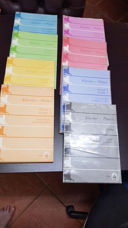 UNISA Piano Examination & Practical Mucisianship Albums & Various Past Exam Papers & Memorandums