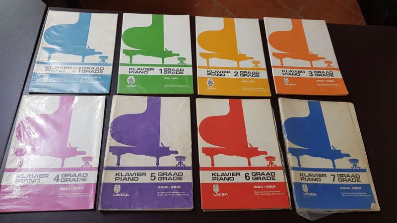 UNISA Piano Examination & Practical Mucisianship Albums & Various Past Exam Papers & Memorandums