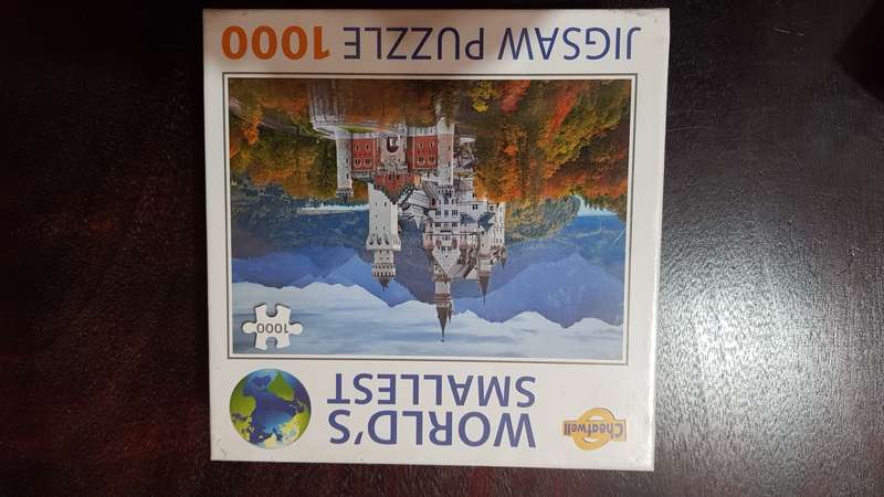 5 x 1,000 Piece World's Smallest Jigsaw Puzzles - Brand: Cheatwell