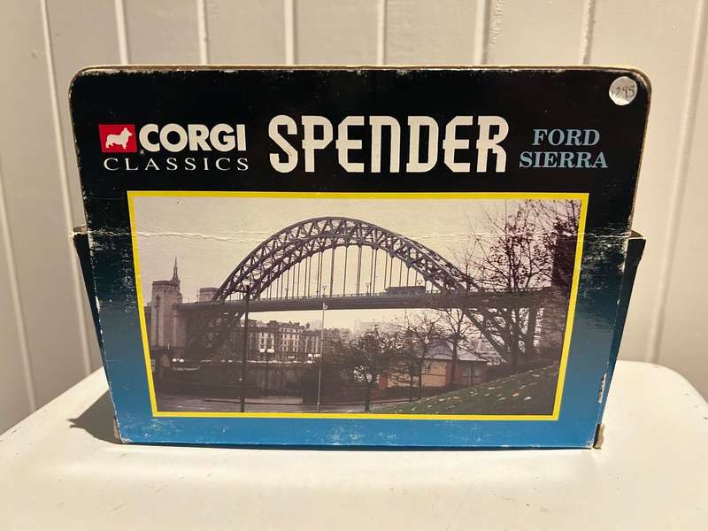 CORGi no 96012 The SPENDER TV show FORD SIERRA police car from the BBC TV Series dates 1995