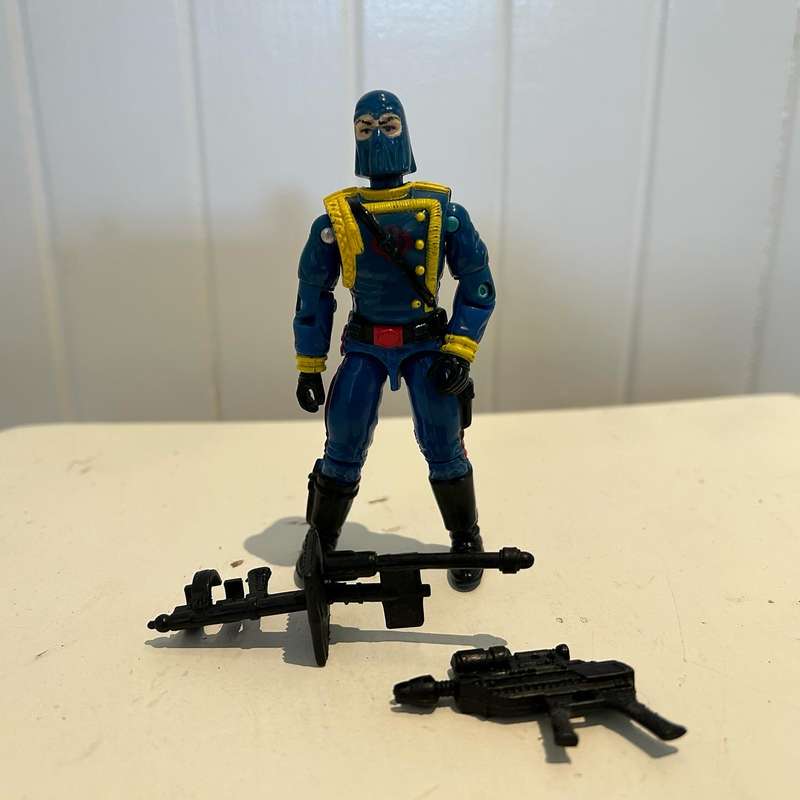 Vintage GI JOE action figure COBRA COMMANDER from 1992 by Hasbro
